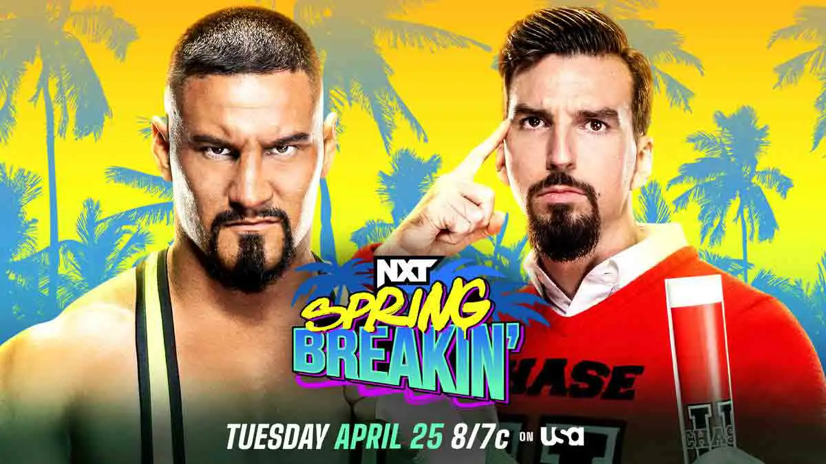 Bron Breakker vs Andre Chase NXT Spring Breakin 2023