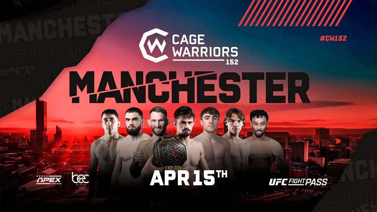Cage Warriors 152 Poster