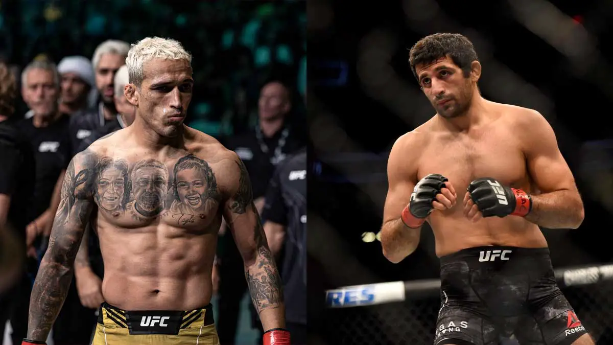 Charles Oliveira vs Beniel Dariush UFC 289