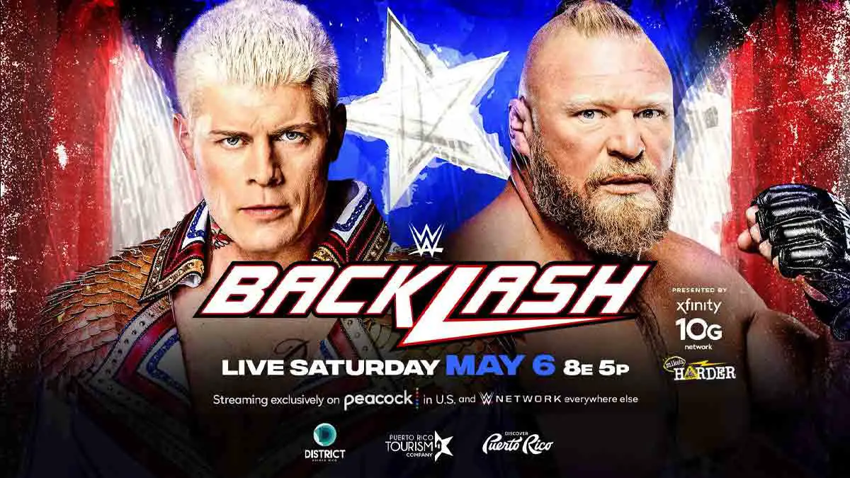 Cody Rhodes vs Brock Lesnar WWE Backlash 2023