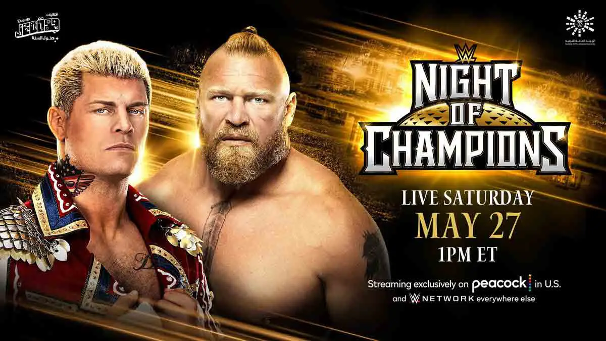 Cody Rhodes vs Brock Lesnar WWE Night of Champions 2023