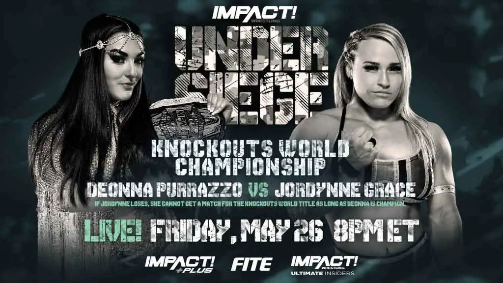 Deonna Purrazzo vs Jodynne Grace IMPACT Under Seige 2023