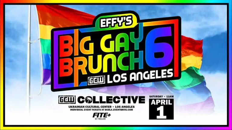GCW Effy’s Big Gay Brunch 6 Results Live, Card, Time, Streaming