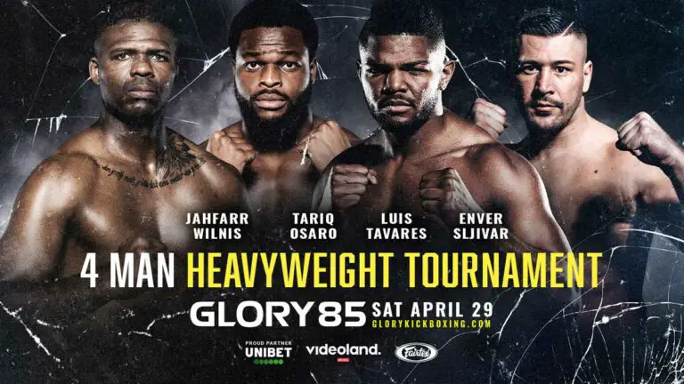 Glory 85 Results Live, Fight Card, Time, Heavyweight Tournament