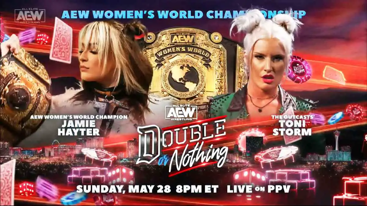 Jamie Hayter vs Toni Storm AEW Double or Nothing 2023