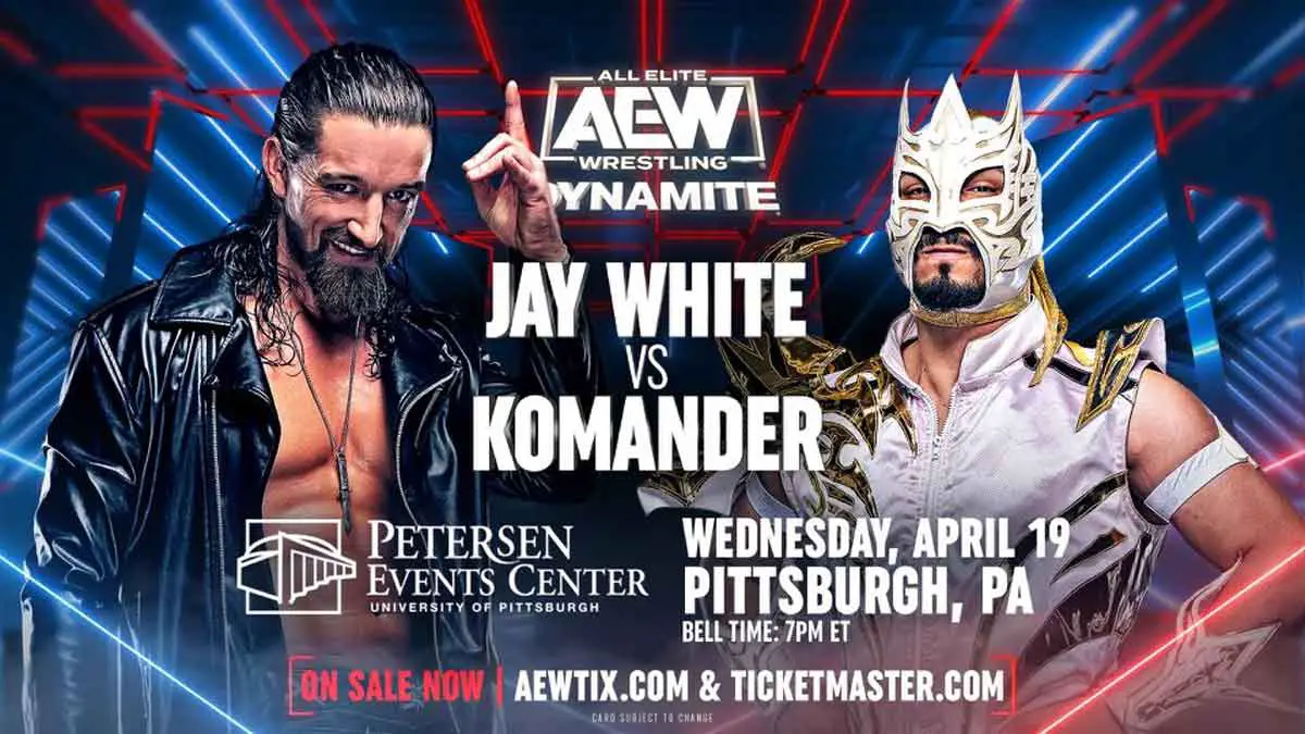 Jay White vs Komander AEW Dynamite April 19 2023