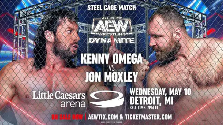 Omega vs Moxley Steel Cage Match Set on AEW Dynamite May 10