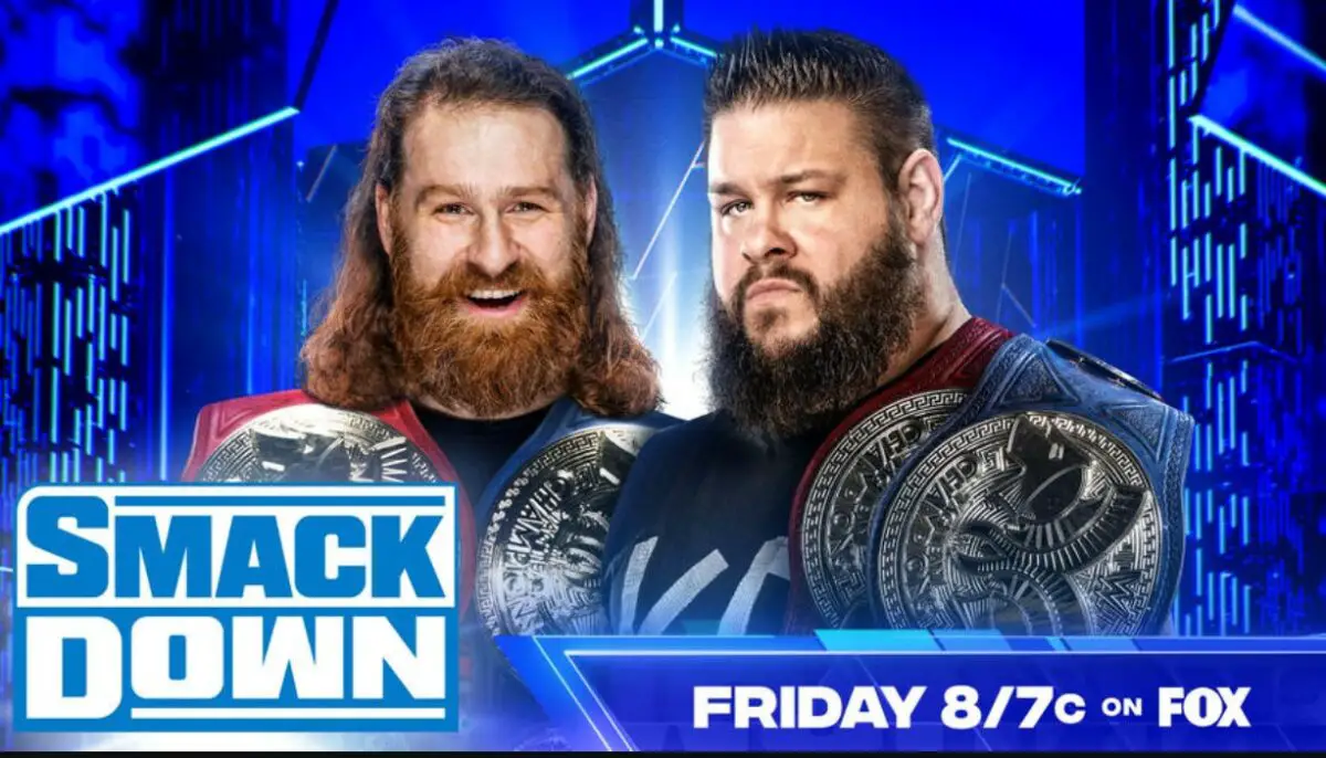 Kevin Owens & Sami Zayn April 7 SmackDown