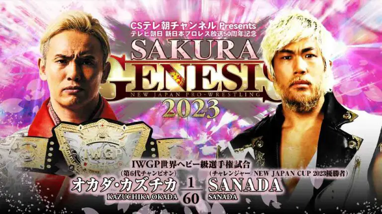 NJPW Sakura Genesis 2023 Results Live, Okada, Moné In Action