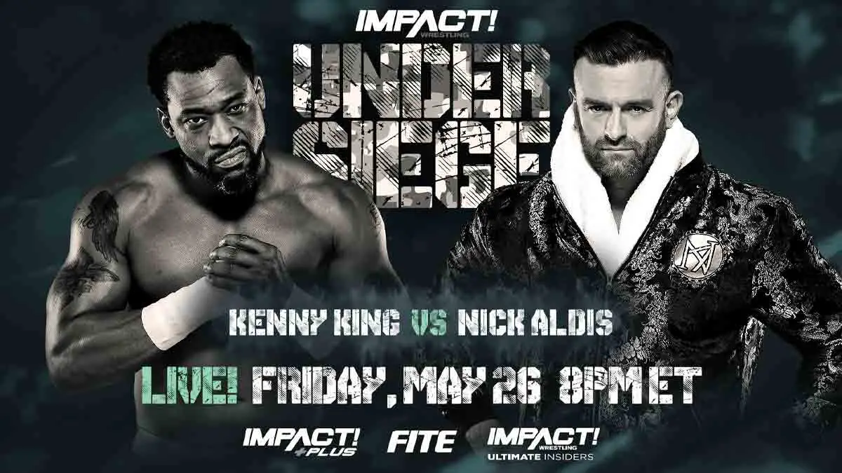Nick Aldis vs Kenny King IMPACT Under Siege 2023, 