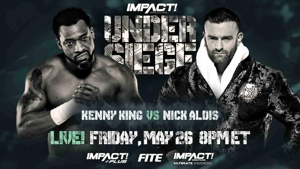 Nick Aldis vs Kenny King IMPACT Under Siege 2023,