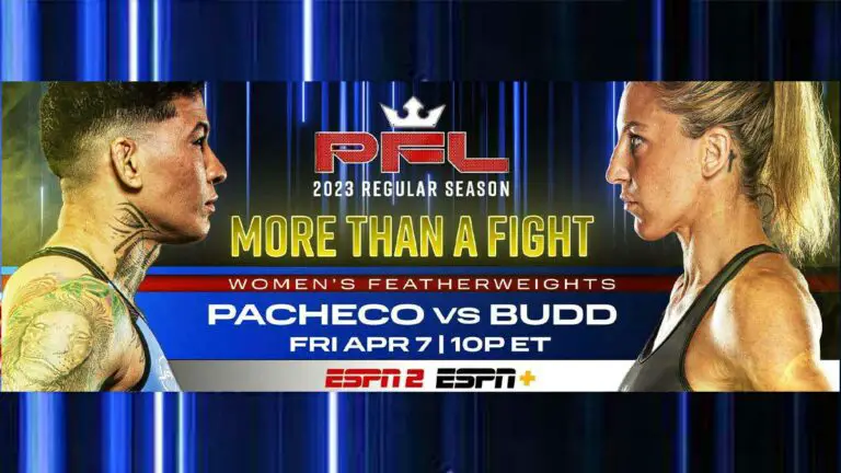PFL 2 Regular Season 2023 Results Live, Pacheco vs Budd