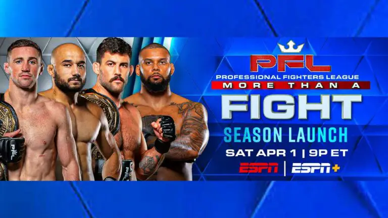 PFL 1 Regular Season 2023 Results Live, Loughnane vs Moraes, April 1