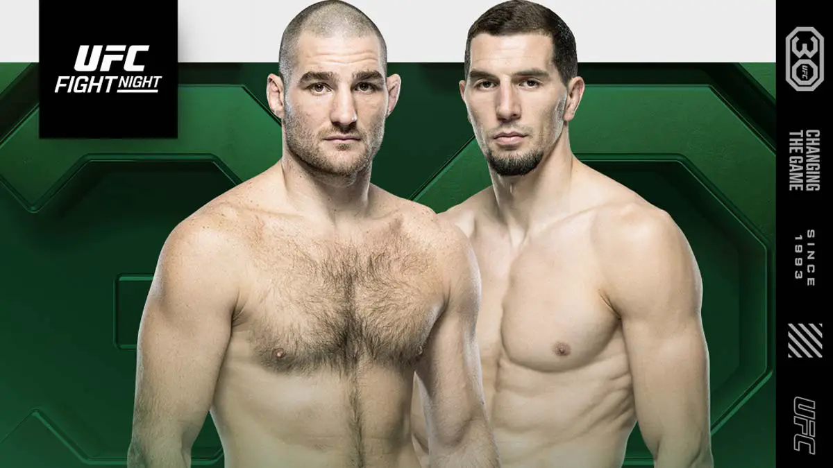 Sean Strickland vs Abus Magomedov UFC Vegas 76