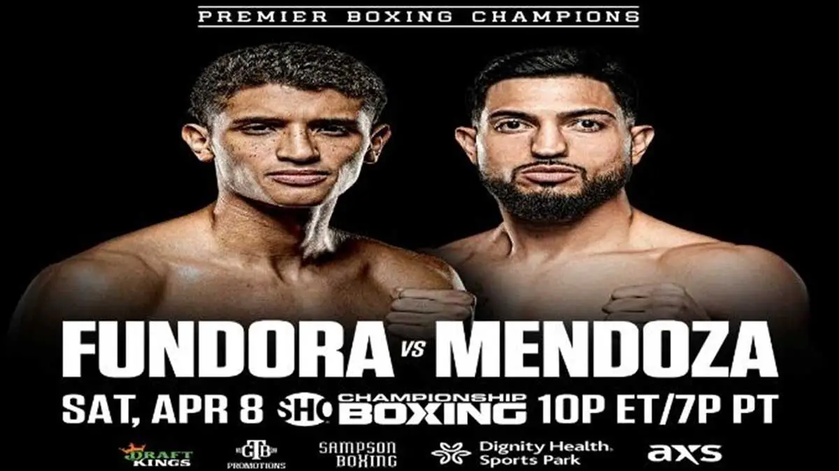 Sebastian Fundora vs Brian Mendoza Poster