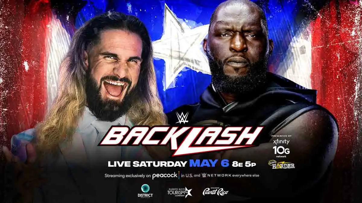 Seth Rollins vs Omos WWE Backlash 2023