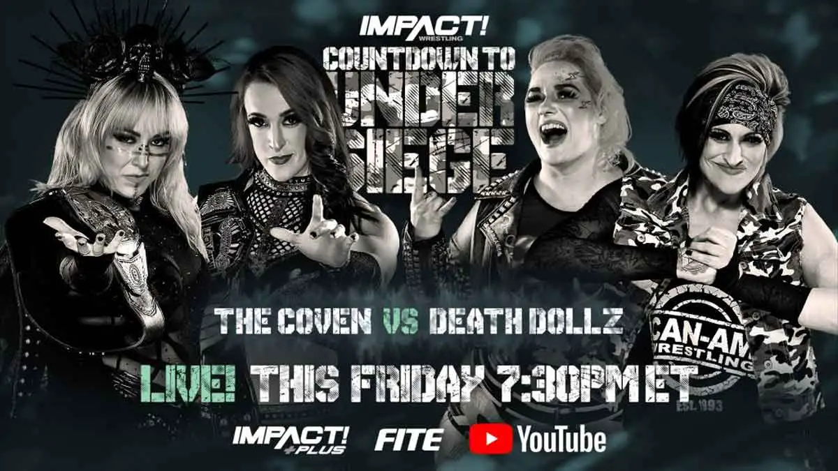 The Coven vs Death Dollz IMPACT Under Siege 2023