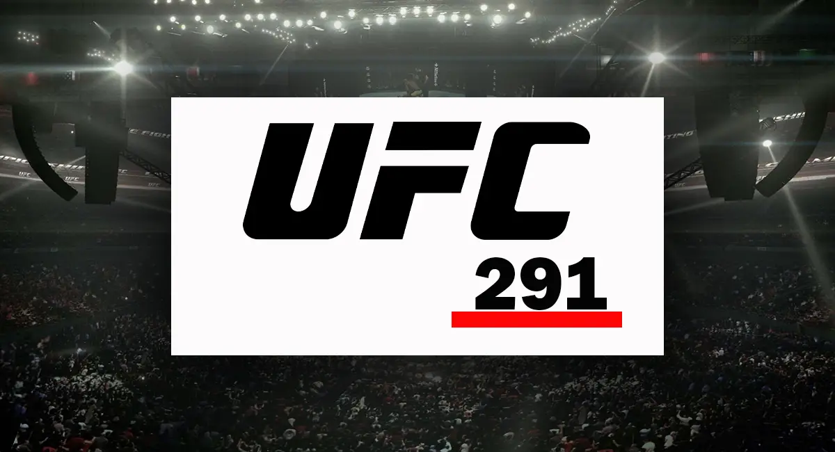 UFC 291 Poster