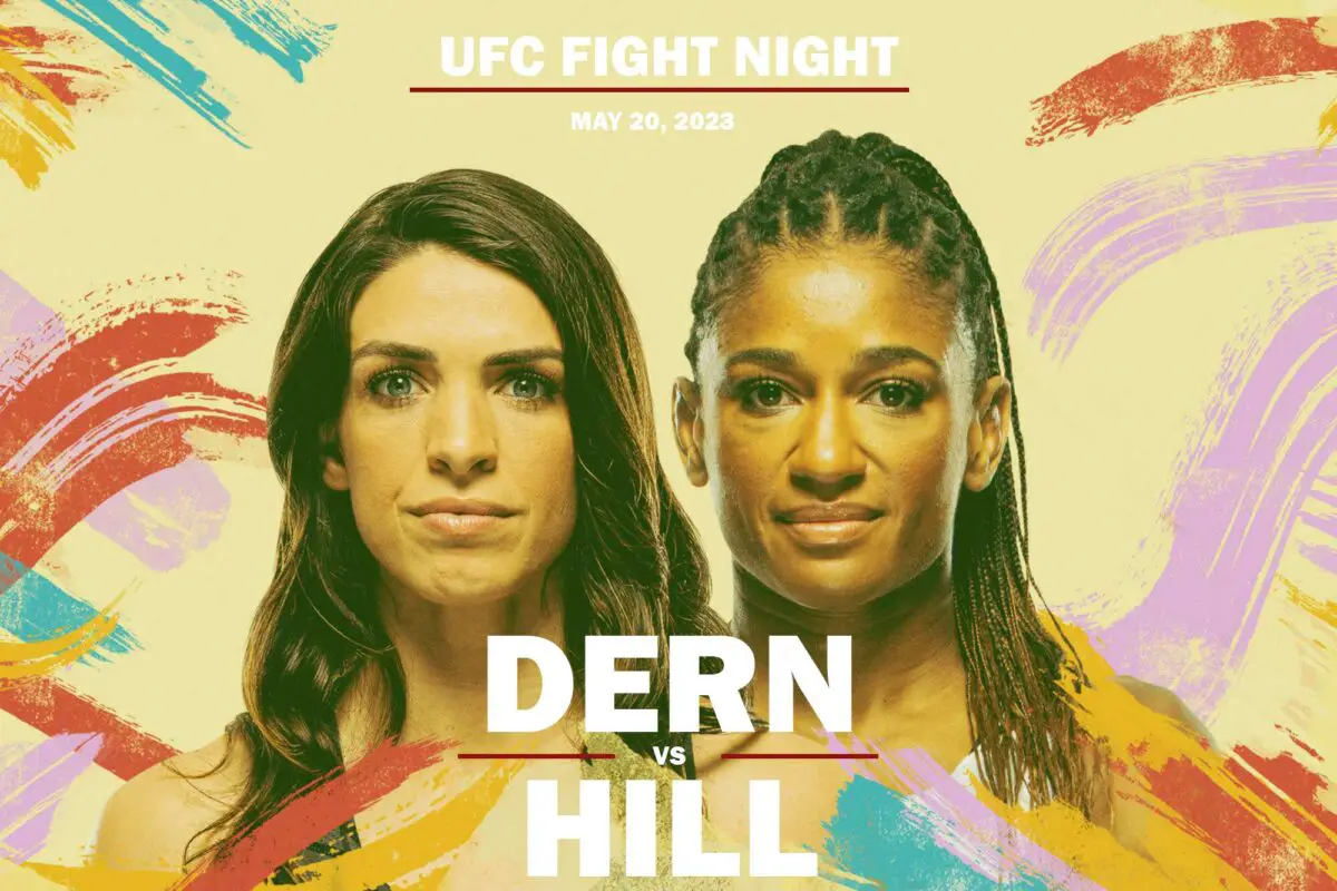 UFC Fight Night Dern vs Hill 
