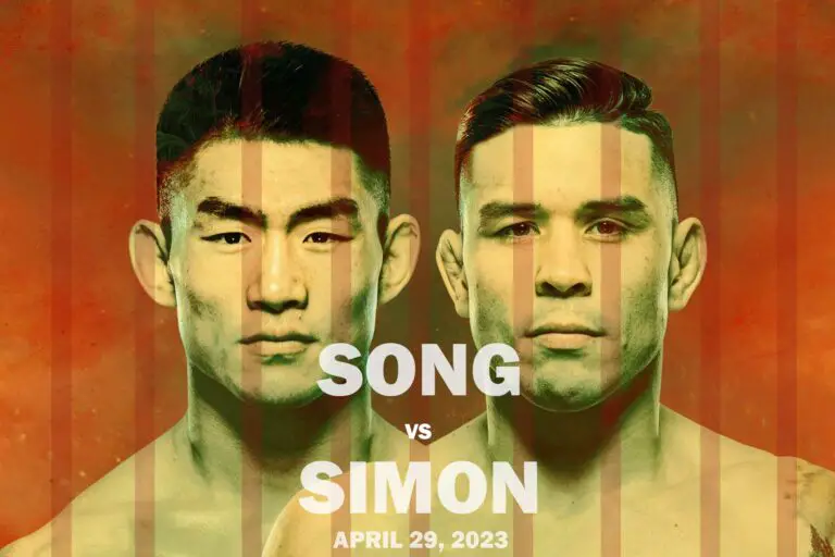 UFC Fight Night: Song vs Simon, April 29, 2023