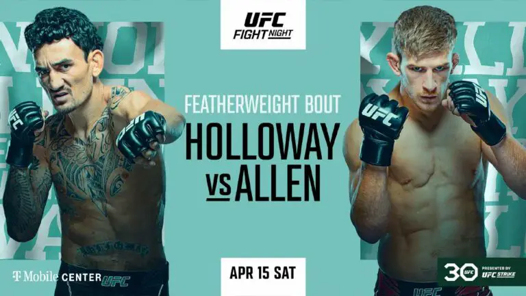 UFC Kansas City: Max Holloway vs Arnold Allen Live Blog