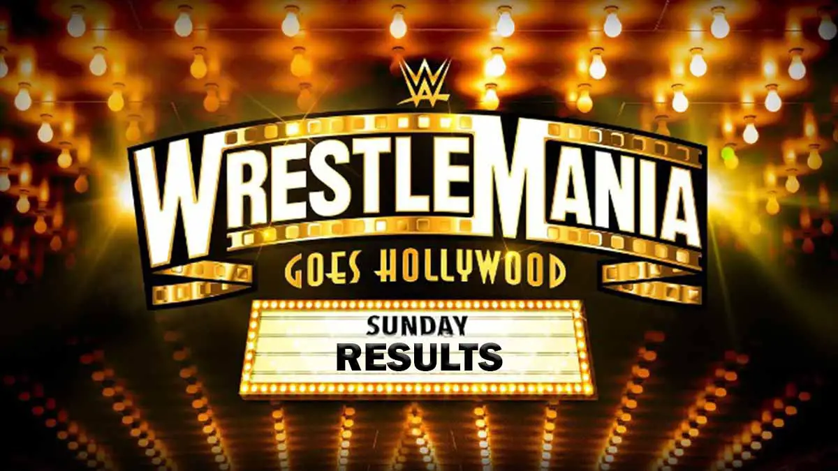 WWE WrestleMania 39 Night 2 Results