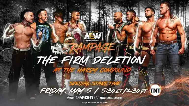 AEW Rampage Spoilers May 5, 2023, Match Card