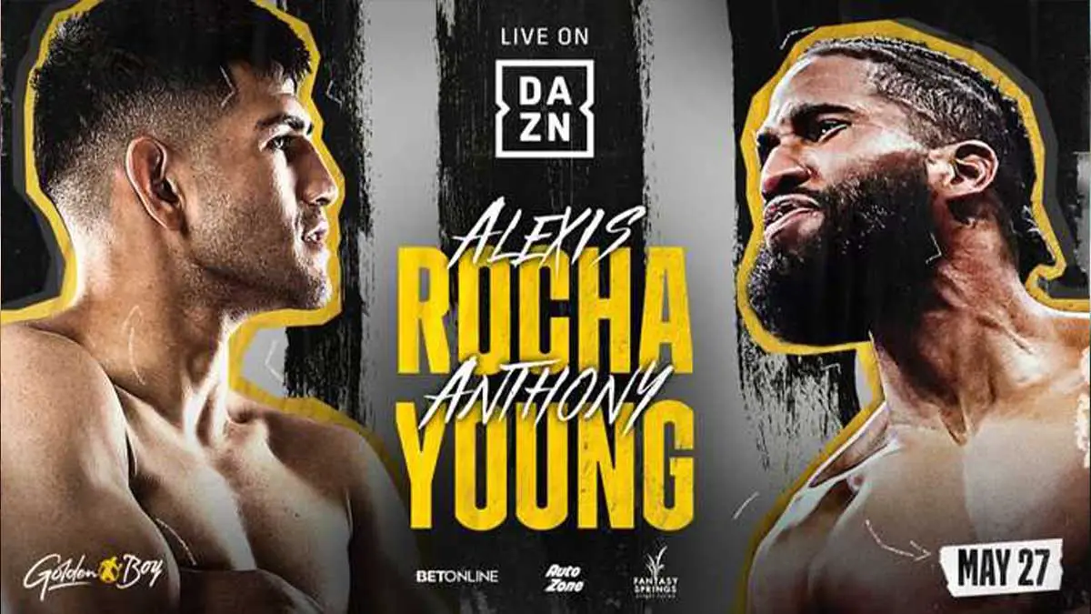 Alexis Rocha vs Anthony Young Poster 