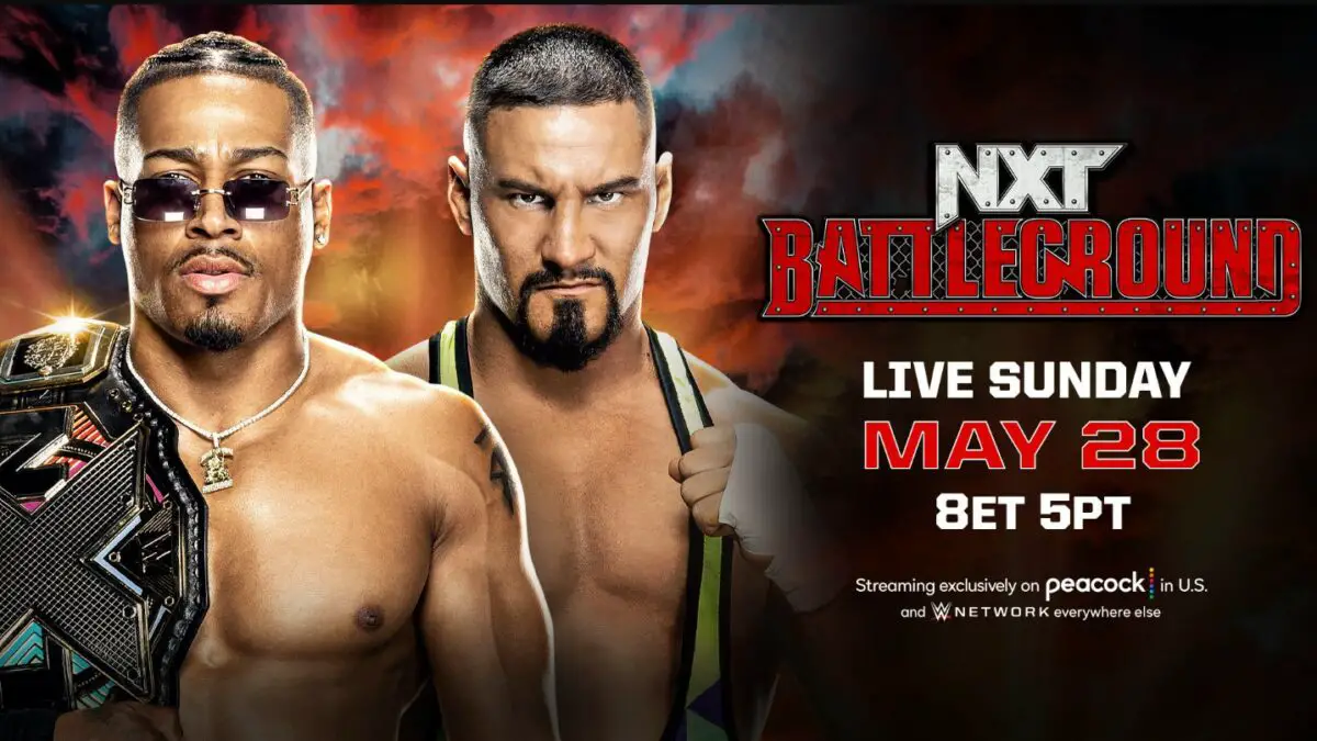 Carmelo Hayes vs Bron Breakker NXT Battleground