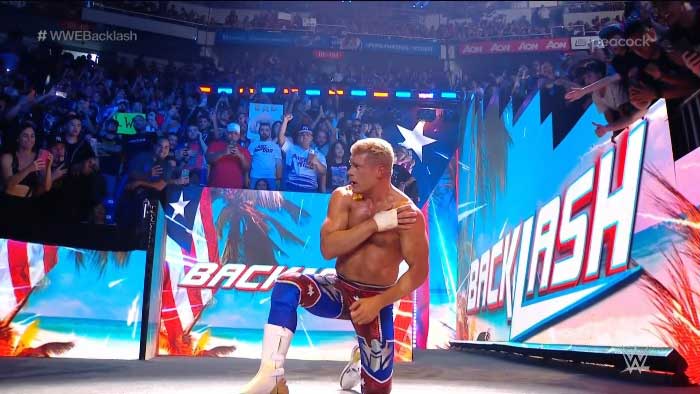 Cody Rhodes WWE Bcklash 2023