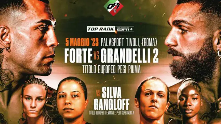 Mauro Forte vs Francesco Grandelli Results Live, Card, Time