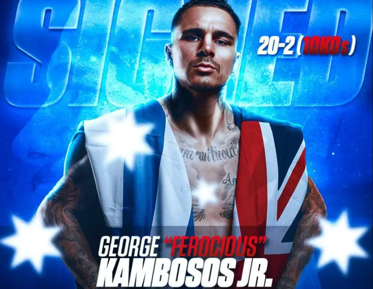 George Kambosos Jr Inked Multi-Fight Co-Promotional Deal with Top Rank