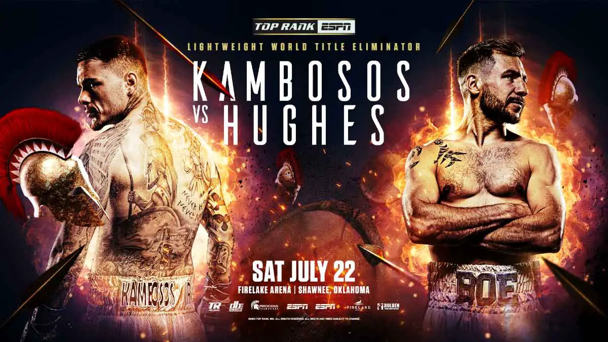 George Kambosos vs Maxi Hughes 