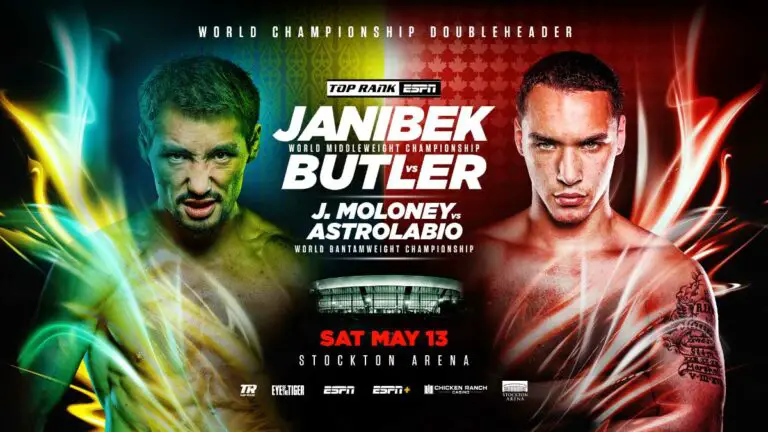 Janibek Alimkhanuly vs Steven Butler Results Live, Card, Time