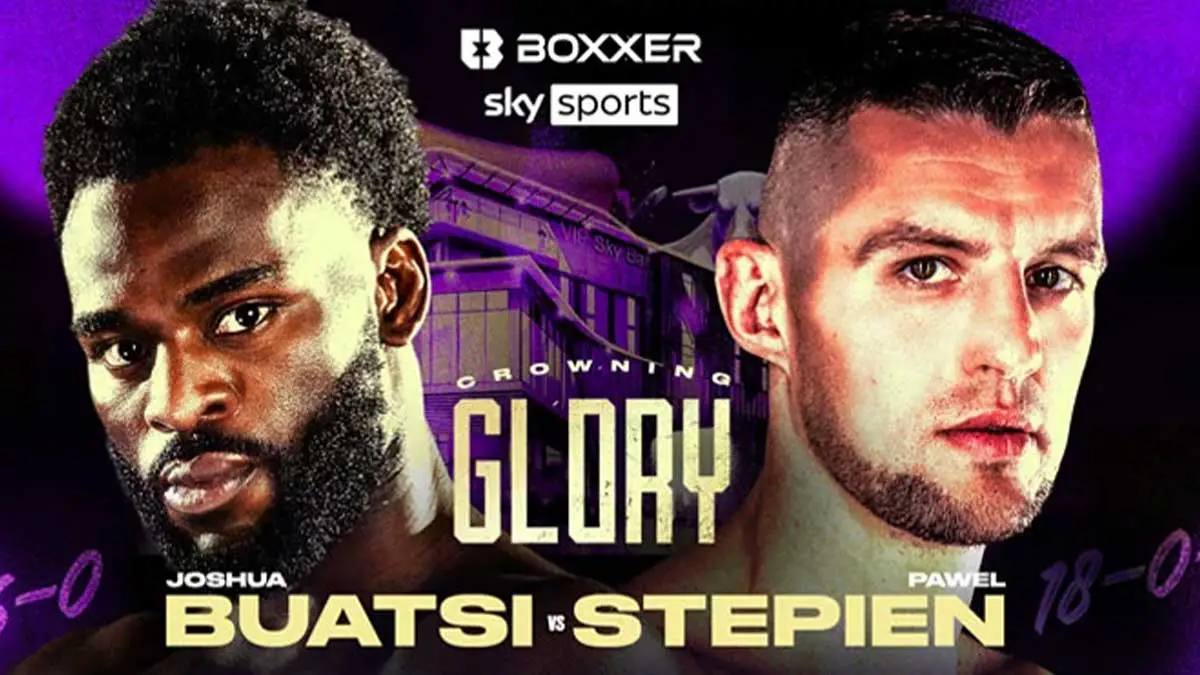 Joshua Buatsi vs Pawel Stepien Poster 