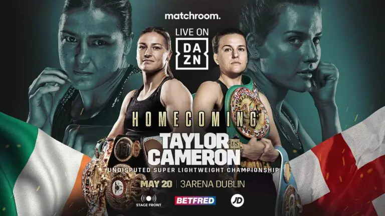 Katie Taylor vs Chantelle Cameron Weigh-In Results, Live Video