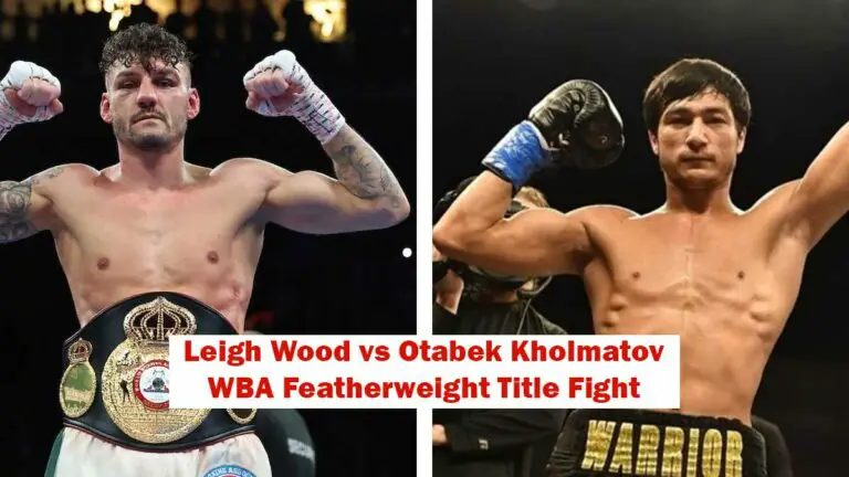 WBA Orders Leigh Wood vs Otabek Kholmatov Featherweight Title Fight