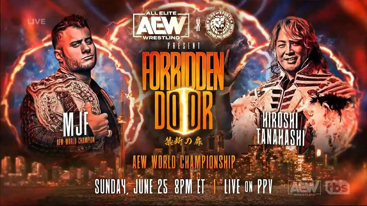 MJF vs Hiroshi Tanahashi Forbidden Door 2023