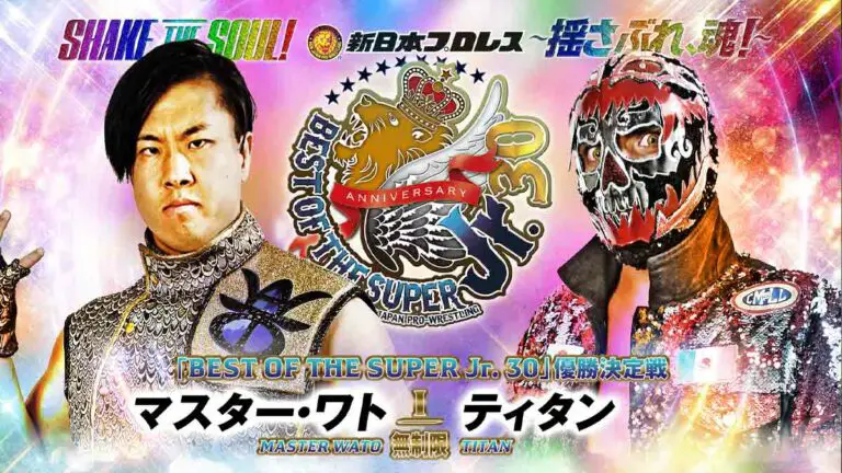 NJPW Best of Super Juniors 30 Final Results May 28, 2023