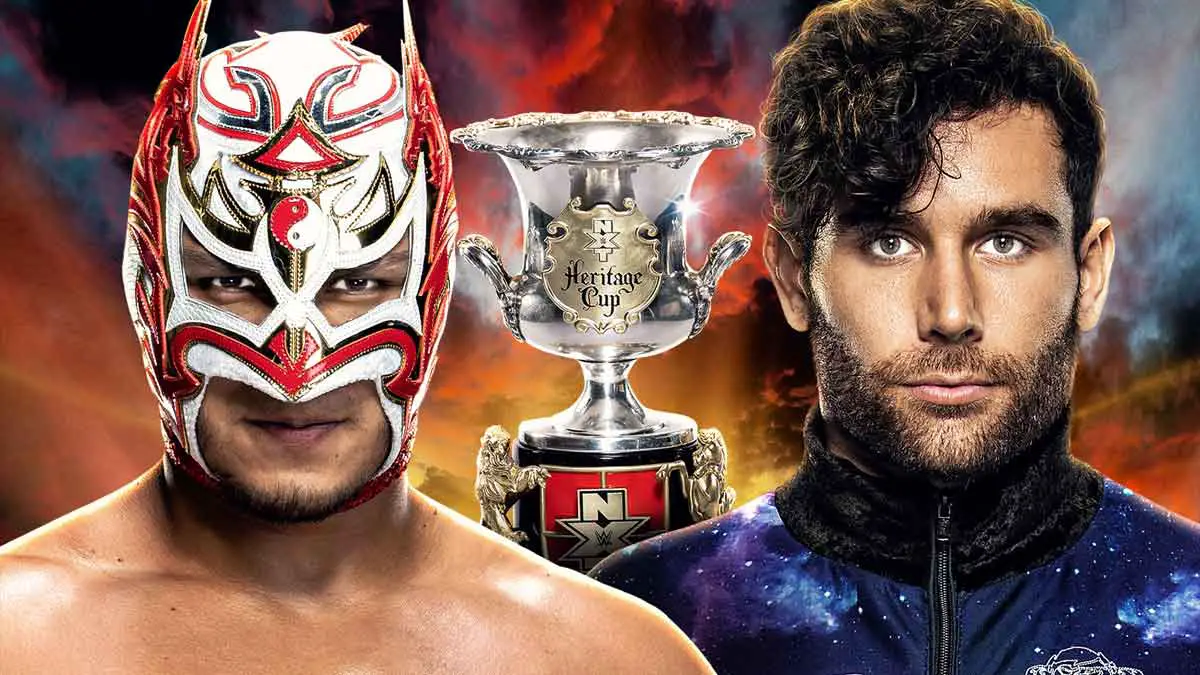 Naom Dar vs Dragon Lee Heritage Cup NXT Battleground 2023