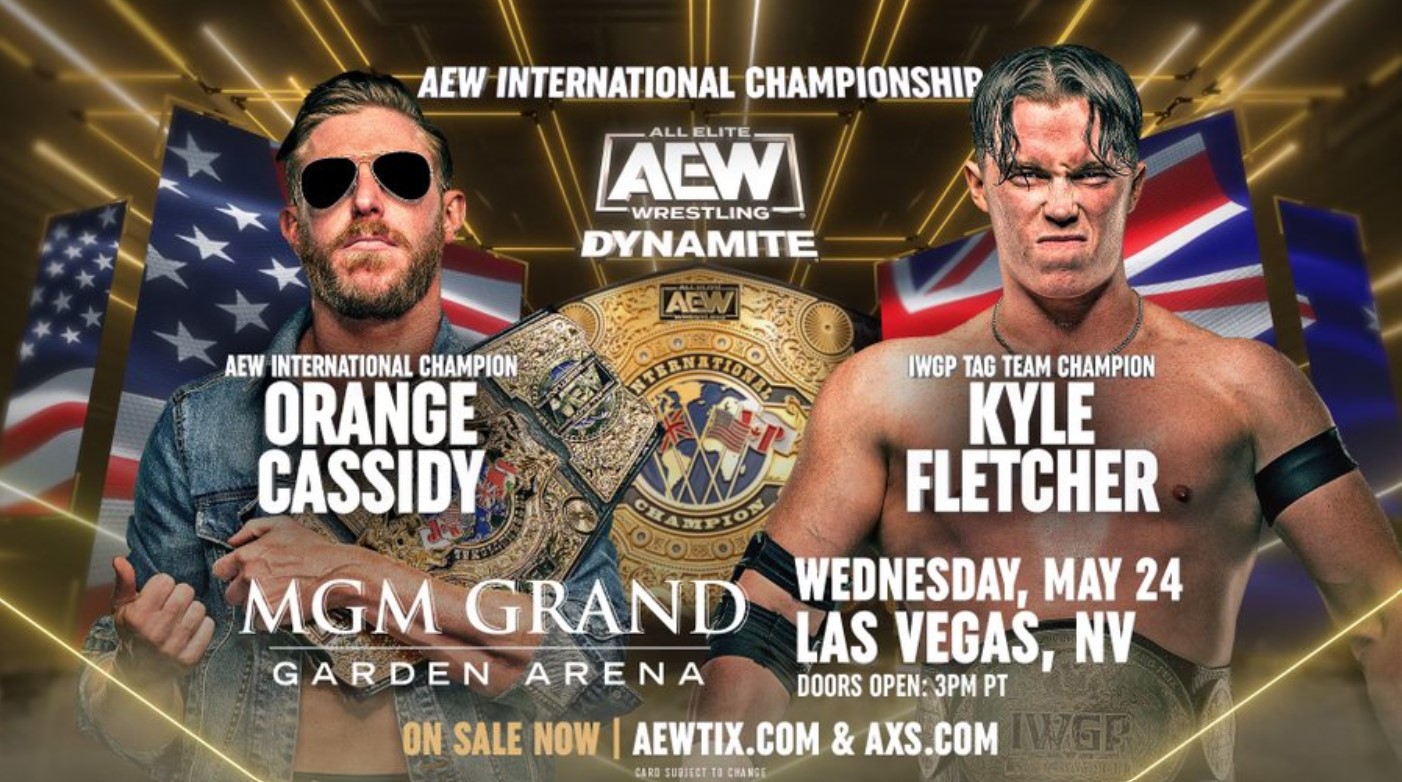 Two Titles Bouts & Multiple Segments & Matches Set for May 24 Dynamite