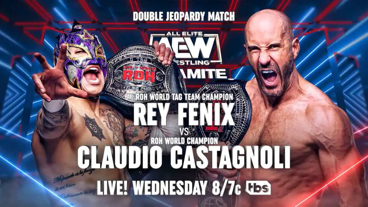 Rey Fenix vs Claudio Castagnoli AEW Dynamite May 10