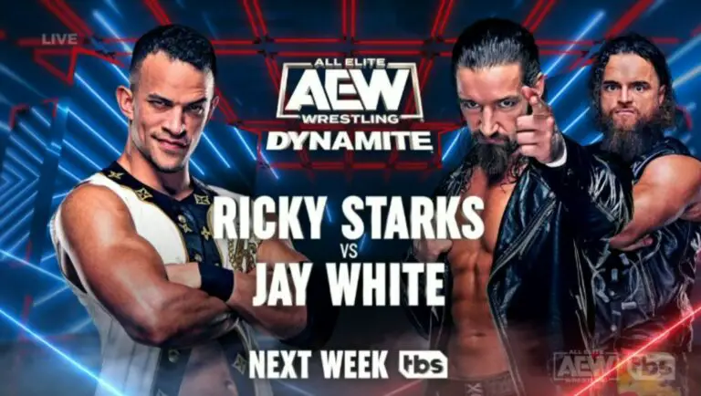 Jay White vs Ricky Starks, The Outcasts & Jericho-Strong Set for May 17 Dynamite