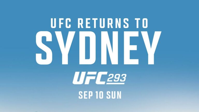 UFC 293 Set for September 9, To Be First of 3 UFC PPVs in Sydney