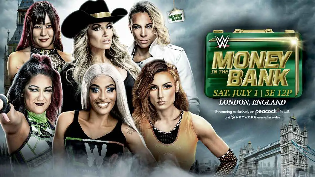 Women Money in the Bank Ladder 2023