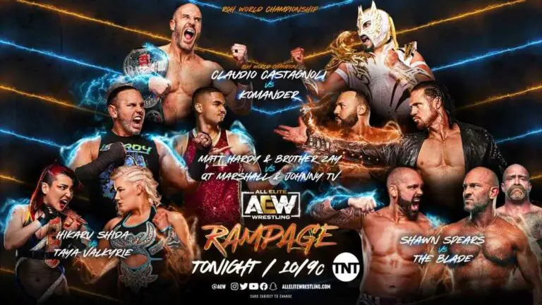 AEW Collision July 1, 2023 Preview & Match Card