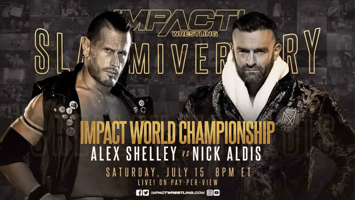 Alex Shelley vs Nick Aldis IMPACT Slammiversary 2023