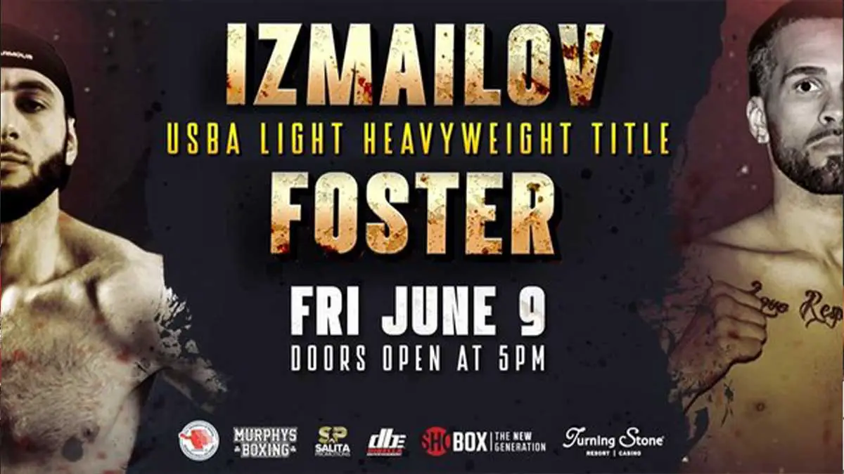 Ali Izmailov vs Charles Foster poster