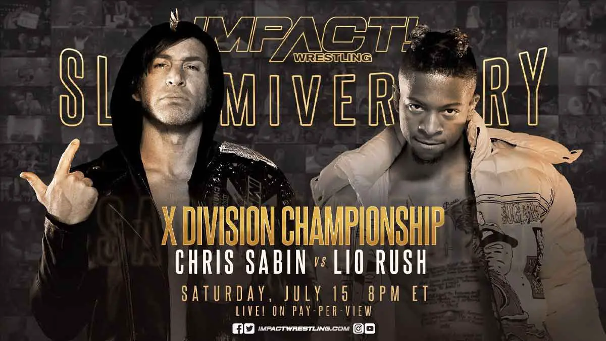 Chris Sabin vs Lio Rush IMPACT Slammiversary 2023