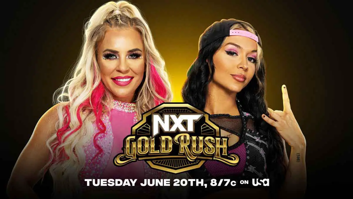 Dana Brooke vs Cora Jade NXT Gold Rush 2023